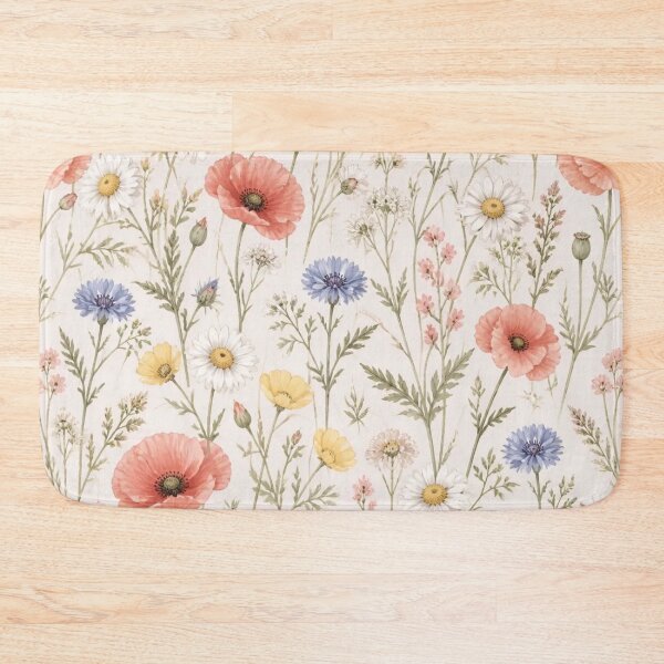 Item preview, Wildflower Meadow Floral Pattern designed and sold by StickyGuys.