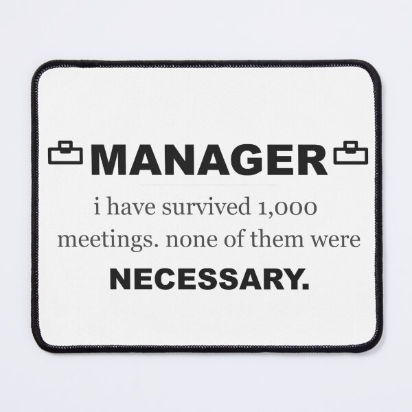 Item preview, WhumbleCo Funny Manager Gift | I have survived 1,000 meetings designed and sold by WhumbleCo.