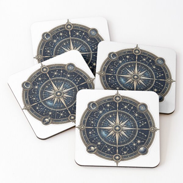 Item preview, Constellation Star Map Celestial Compass designed and sold by StickyGuys.