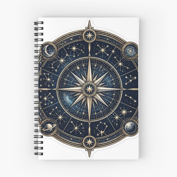Item preview, Constellation Star Map Celestial Compass designed and sold by StickyGuys.