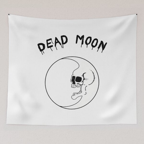 Item preview, DEAD MOONS Dripping Skull Crescent Lunar  designed and sold by olaIAMfailing.