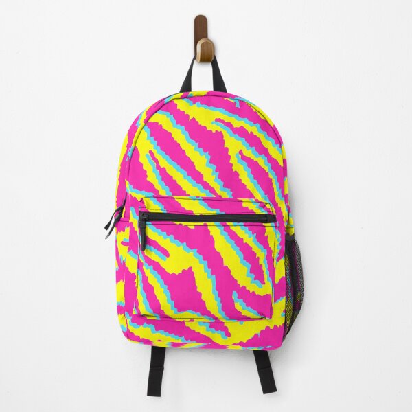Item preview, 80s Retro Bright Pink and Yellow Pattern designed and sold by The Retromotel.