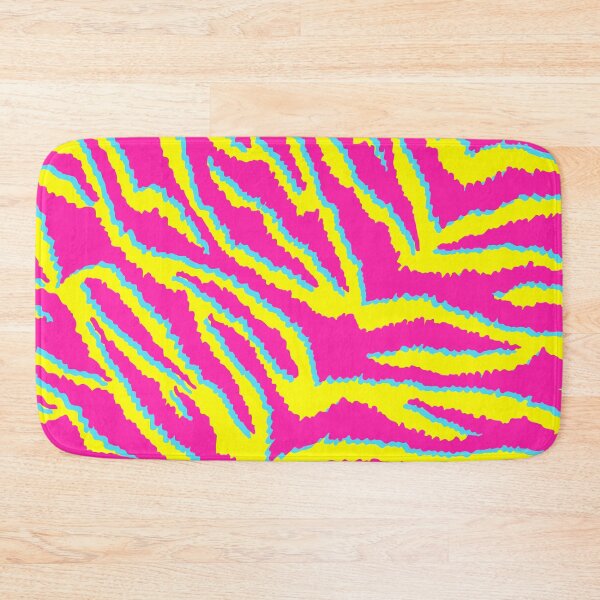 Item preview, 80s Retro Bright Pink and Yellow Pattern designed and sold by The Retromotel.