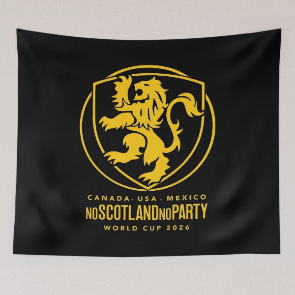 Item preview, No Scotland No Party WC 2026 Lion  designed and sold by WiktorWarta.