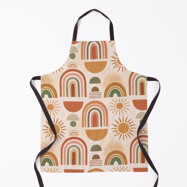 Item preview, Boho Sun Rainbow Earth Tone Pattern designed and sold by StickyGuys.