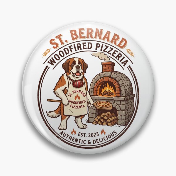 Item preview, St Bernard Woodfired Pizzeria Stone Oven Baker designed and sold by PictoVibe.