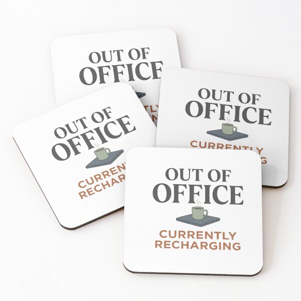 Item preview, Out of Office Currently Recharging Coffee  designed and sold by ERVNR.