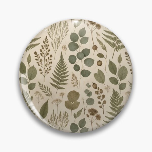 Item preview, Pressed Botanical Herbarium Vintage Pattern designed and sold by StickyGuys.