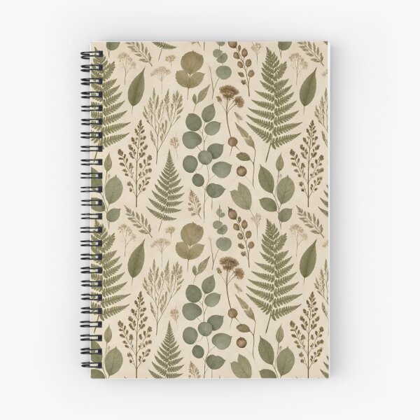 Item preview, Pressed Botanical Herbarium Vintage Pattern designed and sold by StickyGuys.