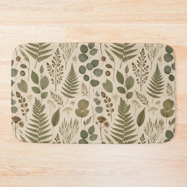 Item preview, Pressed Botanical Herbarium Vintage Pattern designed and sold by StickyGuys.
