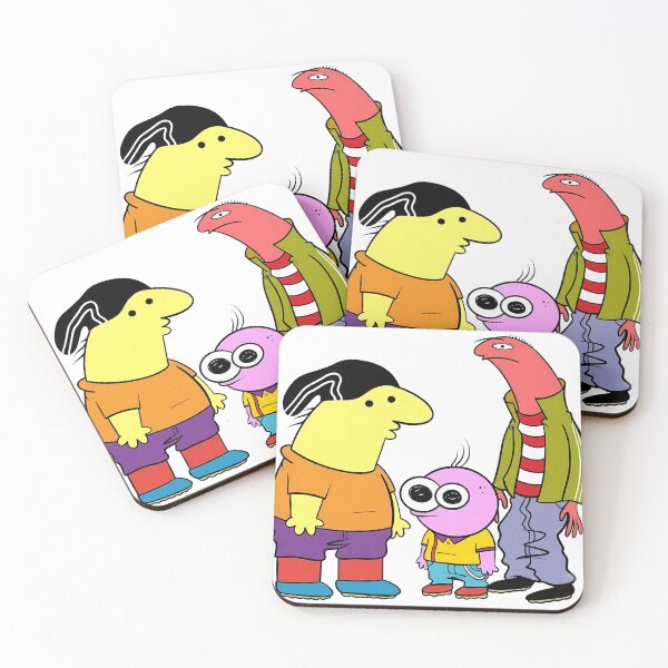 Item preview, Smile Friend Three Weird Buddies designed and sold by Revoleos.