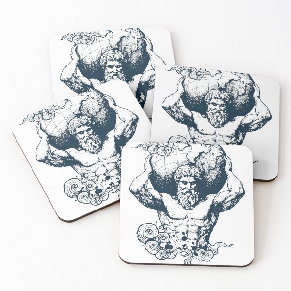 Item preview, Atlas holding the world Greek Mythology designed and sold by Fidelbreuklb.