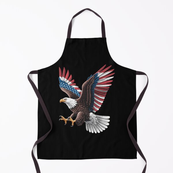 Item preview, Cool USA Patriotic Bald Eagle American Flag for 4th of July  designed and sold by sailorjessiArt.