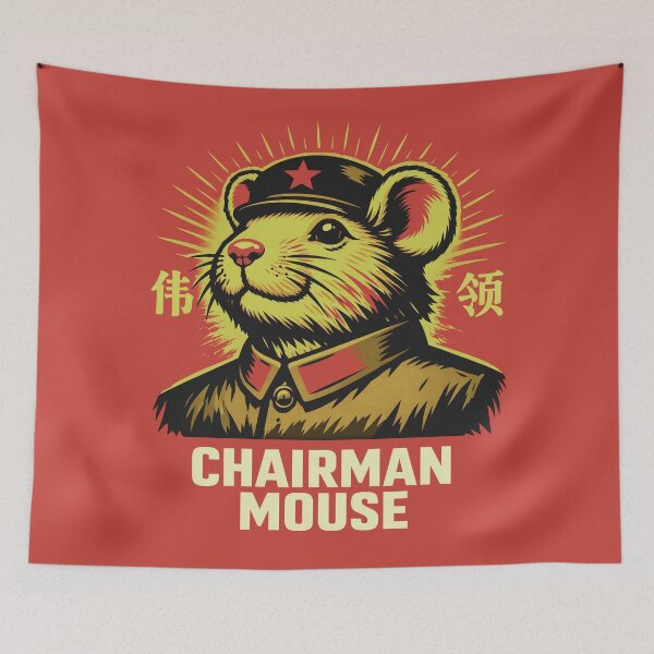 Item preview, Chairman Mouse designed and sold by Cathedral of Curiosity.