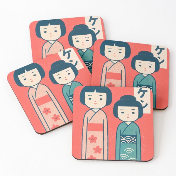 Item preview, kokeshi doll designed and sold by Ahlunnazar.
