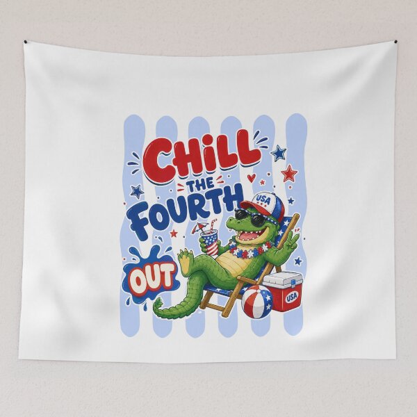 Item preview, Chill The Fourth , Made In The Usa, 4th Of July, Republican designed and sold by vintagearttee.