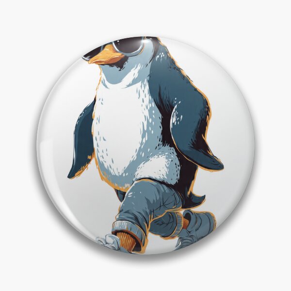Item preview, Mentally I'm Here | Chill Penguin with Sunglasses  designed and sold by urBlank.