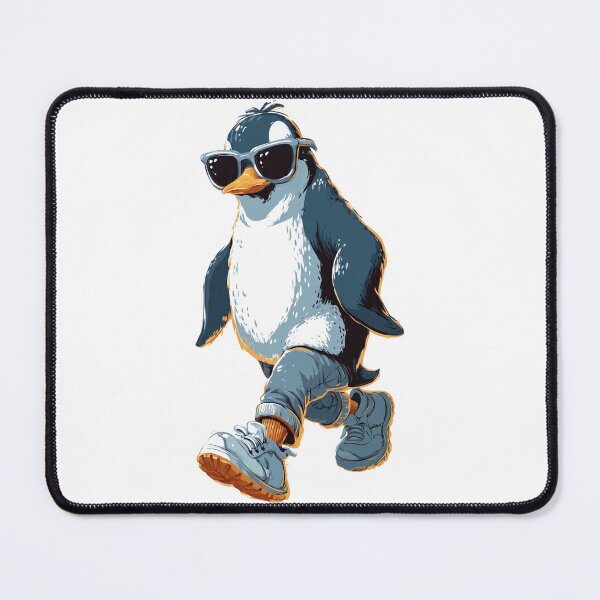 Item preview, Mentally I'm Here | Chill Penguin with Sunglasses  designed and sold by urBlank.