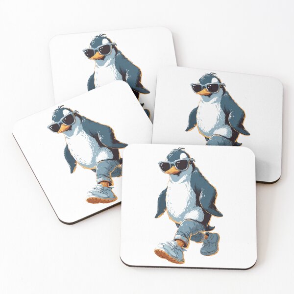 Item preview, Mentally I'm Here | Chill Penguin with Sunglasses  designed and sold by urBlank.