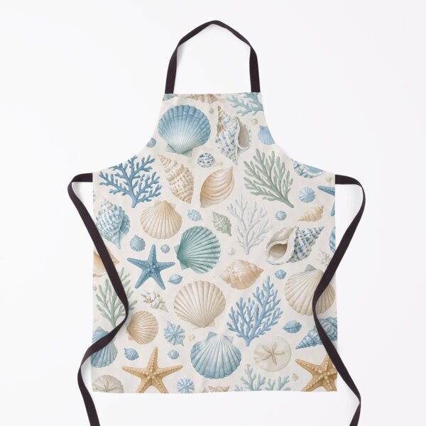 Item preview, Coastal Seashell Beach Pattern designed and sold by StickyGuys.