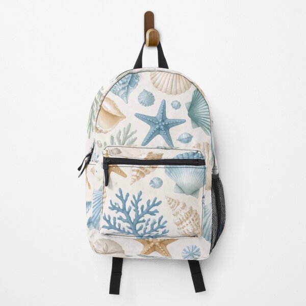Item preview, Coastal Seashell Beach Pattern designed and sold by StickyGuys.