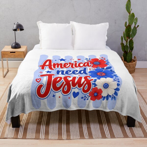Item preview, America Need Jesus , Made In The Usa, 4th Of July, Republican designed and sold by vintagearttee.