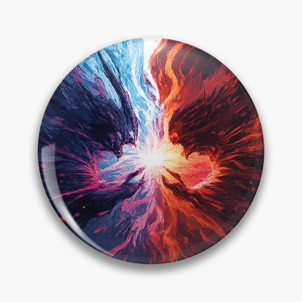 Item preview, Adversarials Fire and Ice Butterfly Wings Explosion designed and sold by Enhance  Imagination.