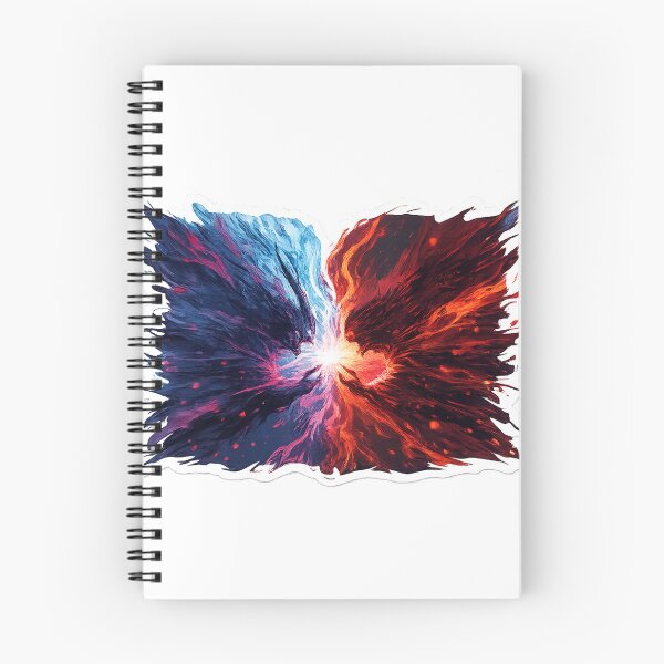 Item preview, Adversarials Fire and Ice Butterfly Wings Explosion designed and sold by Enhance  Imagination.