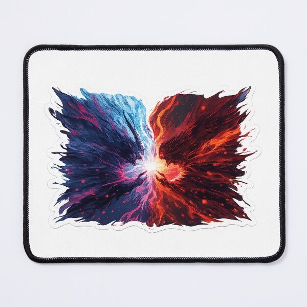 Item preview, Adversarials Fire and Ice Butterfly Wings Explosion designed and sold by Enhance  Imagination.