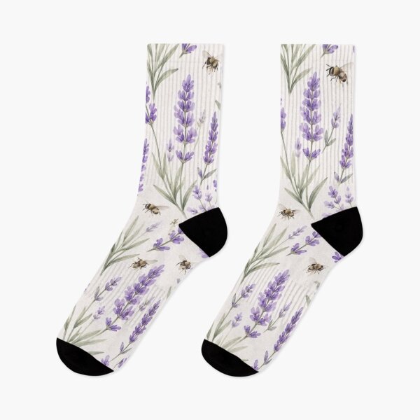 Item preview, Lavender Field Floral Pattern designed and sold by StickyGuys.