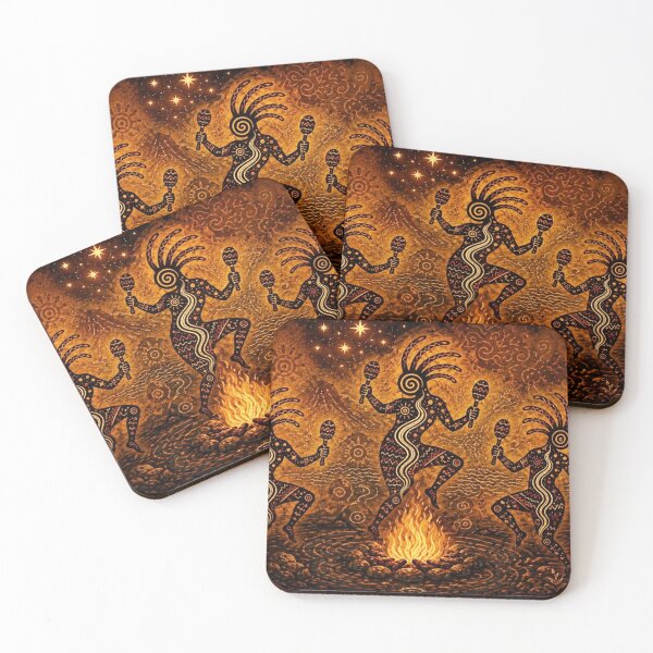Item preview, Sacred Ceremony Around the Fire designed and sold by Wiredart.