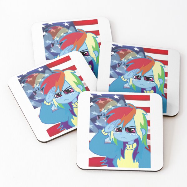 Item preview, Rainbowdash Double American Salute designed and sold by dashareilly.
