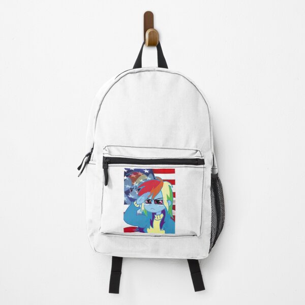 Artikelvorschau, Rainbow Dash Doppelter Amerikanischer Gruß entworfen und verkauft von dashareilly.
