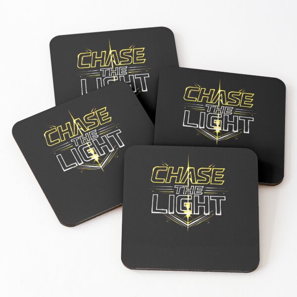 Item preview, ​Chase The Light Futuristic Gold Typography Design designed and sold by Pawar1999.
