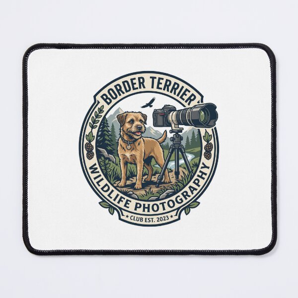 Item preview, Border Terrier Wildlife Photography Club DSLR Telephoto Lens designed and sold by PictoVibe.