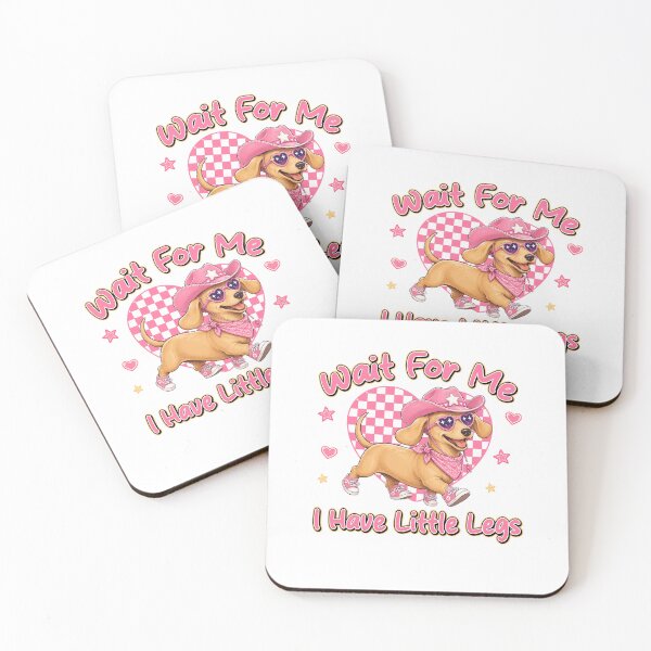 Item preview, Wait For Me I Have A Little Legs, Funny Dog designed and sold by vintagearttee.