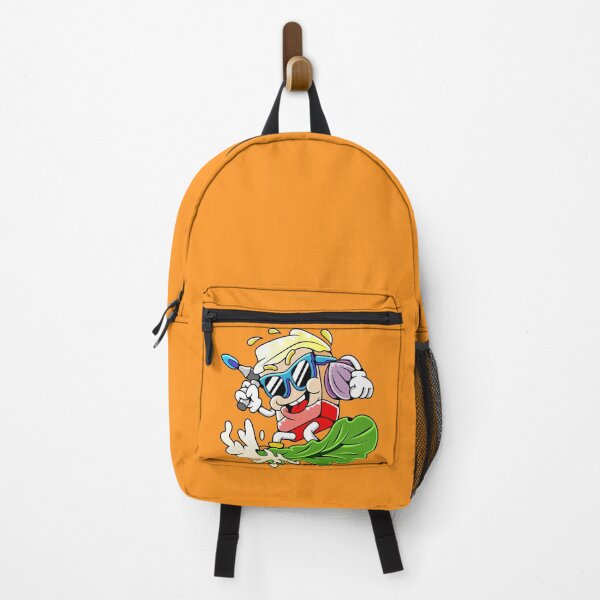 Item preview, Retro Cartoon Pork Belly Surfing Lettuce designed and sold by Lexkon Liu's art.