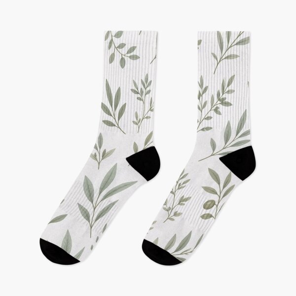 Item preview, Sage Green Leaves Minimalist Pattern designed and sold by StickyGuys.