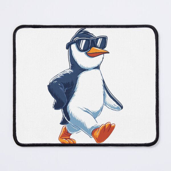 Item preview, Cool Penguin Wearing Sunglasses - Funny Summer Design designed and sold by urBlank.