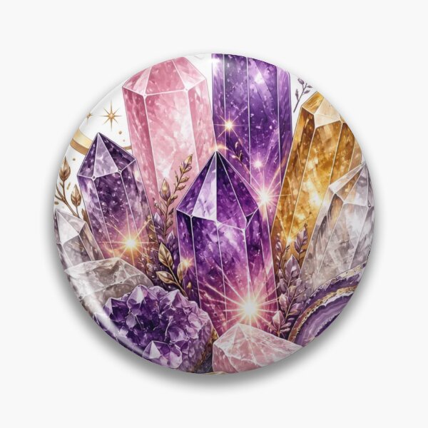 Item preview, Crystal Healing Gemstones Mystic Cluster designed and sold by StickyGuys.
