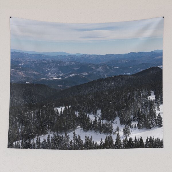 Item preview, Mountain Ridges As Far As The Eye Can See designed and sold by Georgia Mizuleva.