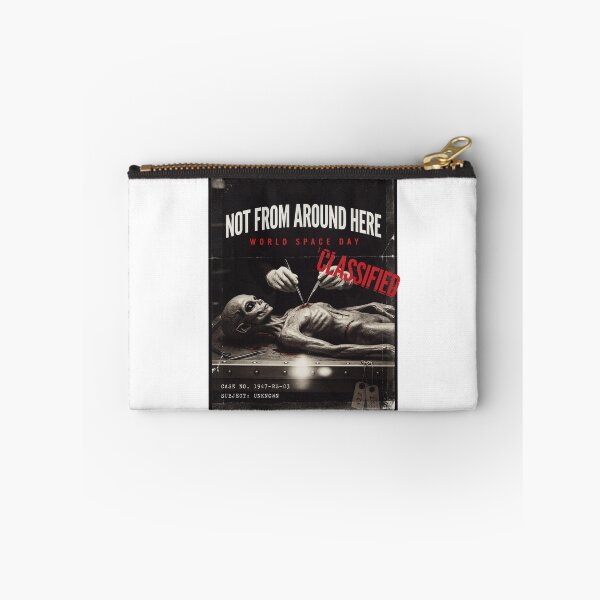 Item preview, Not From Around Here — World Space Day Classified Roswell Alien Autopsy T-Shirt v1 designed and sold by DarylWelsh2024.