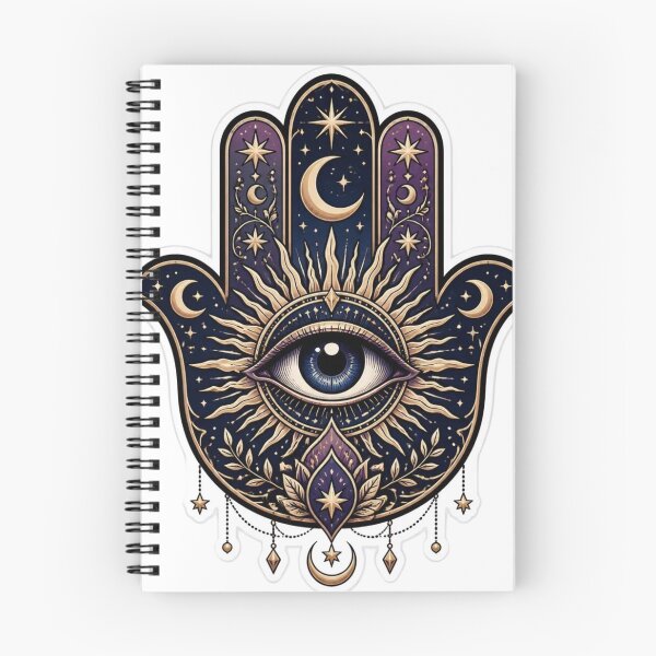 Item preview, Mystic Eye Celestial Hamsa Emblem designed and sold by StickyGuys.