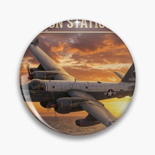 Item preview,  Neptune P2v-7  | Maritime Patrol  | Vietnam Era Navy Aviation Art designed and sold by Swanny's Custom T-shirt and Gift Designs.