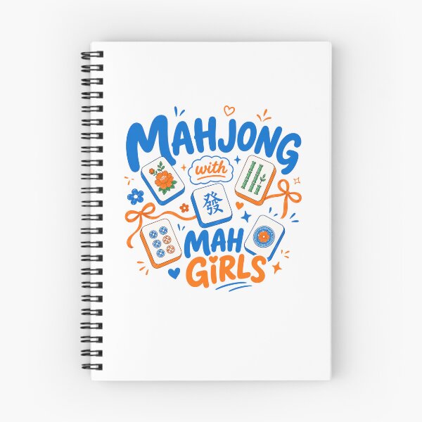 Item preview, Mahjong Mah Girls, Funny Game designed and sold by vintagearttee.