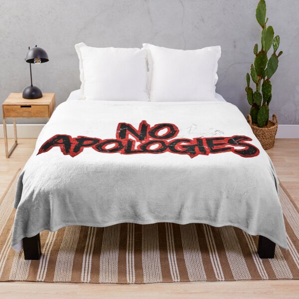 Item preview, No Apologies designed and sold by MR4me.