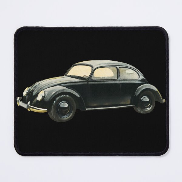 Artikelvorschau, Käfer der 1940er und 1950er Jahre, schwarz – Lowrider, Kustom, Hot Rod entworfen und verkauft von Elegant Customs.