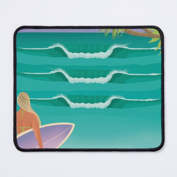 Item preview, Australian surf girl  designed and sold by palmandpaper.