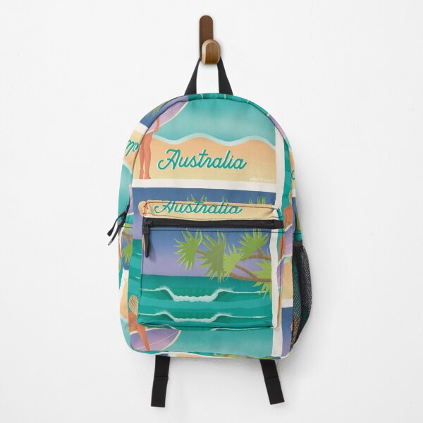 Item preview, Australian surf girl designed and sold by palmandpaper.