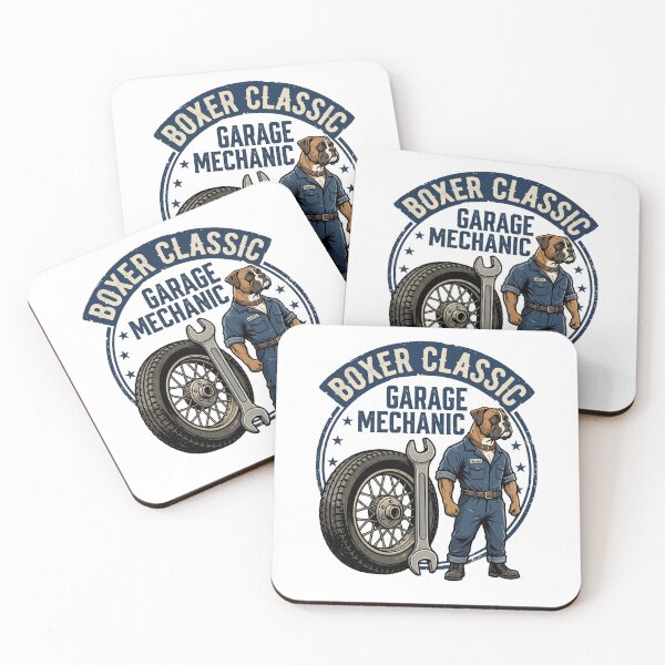 Item preview, Boxer Classic Garage Mechanic Vintage Car Wrench designed and sold by PictoVibe.